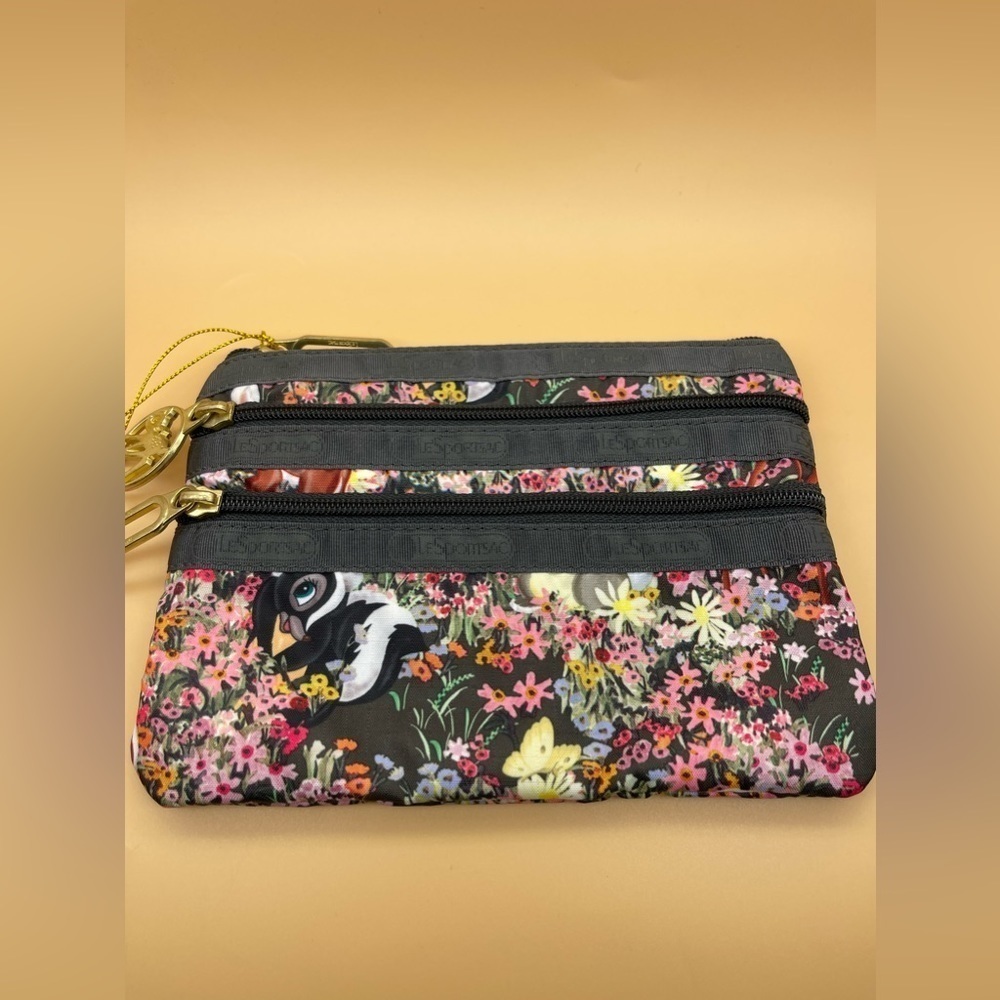LeSportsac Disney Bambi Small Cosmetic Bag, NWT, Retired, Hard to Find, Rare - Picture 2 of 8